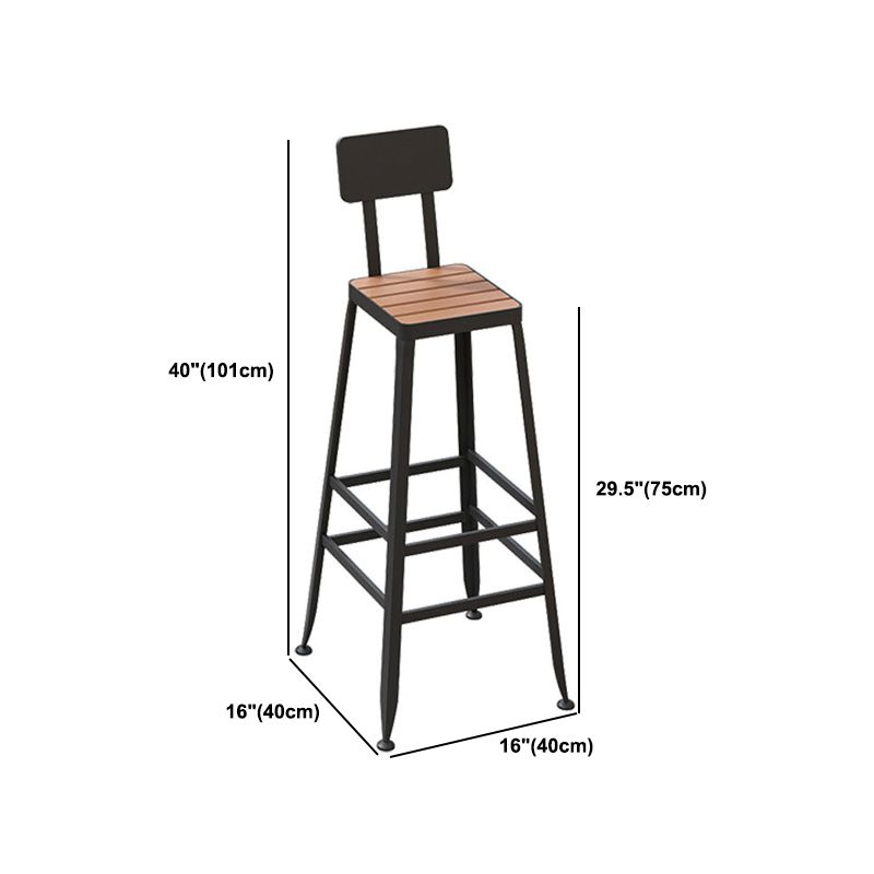Juego de mesa de bar marrón industrial, mesa de mostrador de madera de 1/2/5 piezas para interior