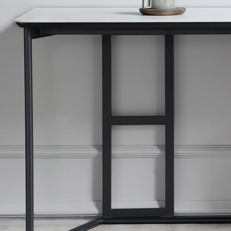 Scrivania per ufficio in stile contemporaneo per scrivania per la scrittura di casa e in ufficio con 2-Drawer