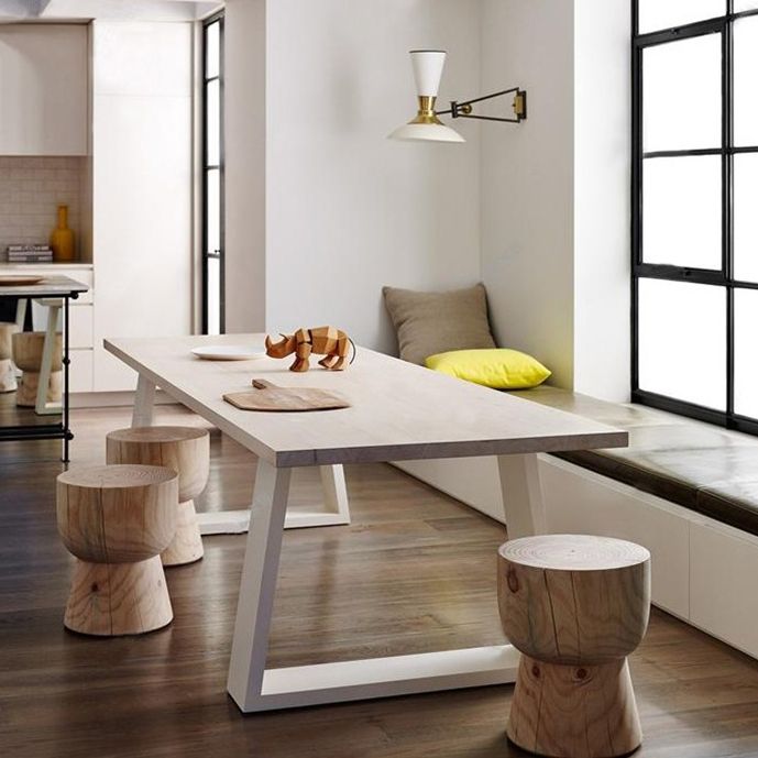 Industrial Pine Wood Top Office Desk Rectangular Desk with Metal Sled Clearhalo 'furn' 'furn_office_desk' 'Furniture' 'Office Desks' 'Office Furniture' 'office_desk' 1200x1200_8746c71d-7d99-45a3-a2d7-eaa6d0420acc