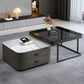 Square Coffee Table Glass Top Coffee Table Set for Living Room Clearhalo 'Coffee & Accent Tables' 'Coffee Tables' 'coffee_tables' 'furn' 'furn_coffee_tables' 'Furniture' 'Living Room Furniture' 1200x1200_8746f6a0-be9f-4c80-90b3-739db0591300