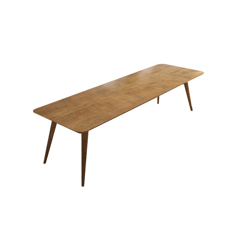 Modern Wood Office Desk Rectangular Shape Task Desk with 4 Legs for Office Clearhalo 'furn' 'furn_office_desk' 'Furniture' 'Office Desks' 'Office Furniture' 'office_desk' 1200x1200_8748299f-d1de-4789-8d5c-6044dbd25385