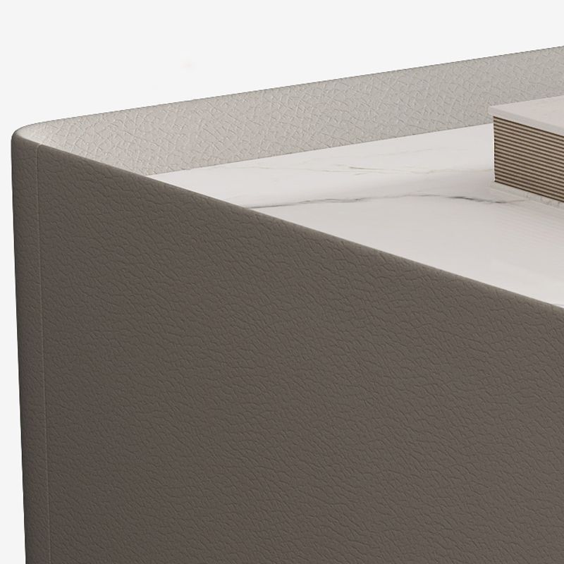 Modern Slate Nightstand Lower Shelf Bedside Cabinet with Drawer for Bedroom Clearhalo 'Bedroom Furniture' 'furn' 'furn_night_stand' 'Furniture' 'night_stand' 'Nightstands' 1200x1200_874a9fcd-b279-43c4-bd21-0843da629a0b