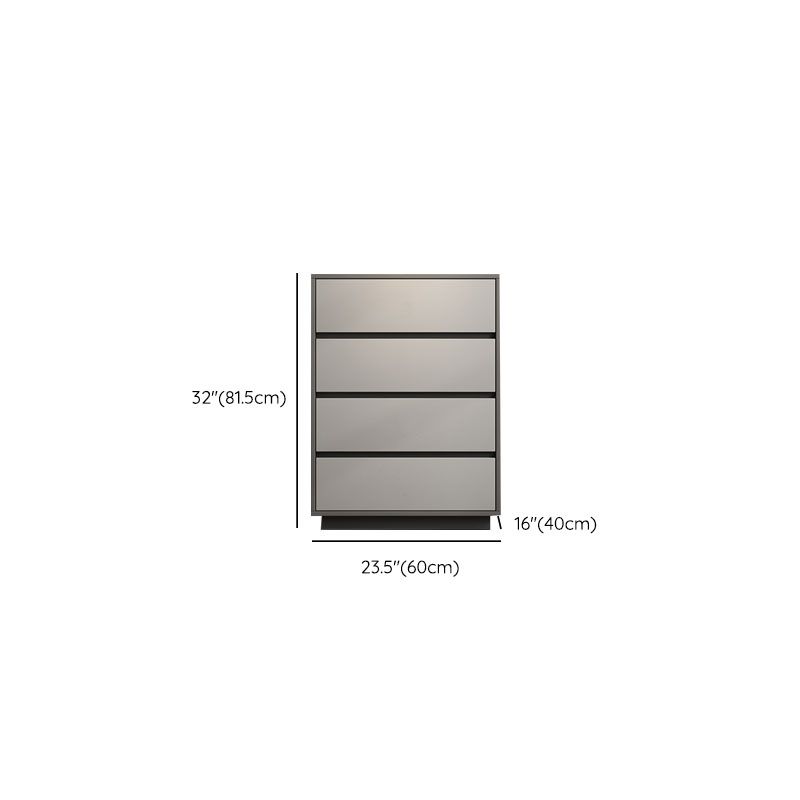 15.6-inch Width Stone Dresser Classic Glam Storage Chest Dresser with 4/5 Drawers Clearhalo 'Bedroom Furniture' 'Dressers & Chests' 'dressers_chests' 'furn' 'furn_dressers_chests' 'Furniture' 1200x1200_874b56f2-24b1-4776-93c4-e41efa168c39