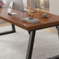 Hedendaagse rechthoekige schrijfbureau Engineered Wood Office Desk met benen