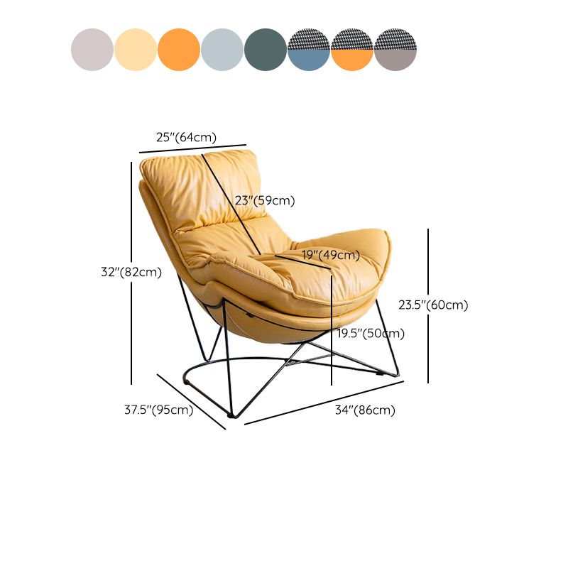 Balkon ligstoel luie schommelstoelen stof zachte gestoffeerde bankstoel