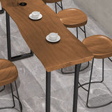 Taburete de estilo moderno Taburete de bar sin respaldo de asiento para el asiento para interiores