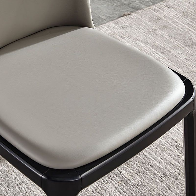 Contemporary Style Wooden Dining Chairs Kitchen Dining Armless Side Chair Clearhalo ' kitchen&dining_furn' 'Dining Chairs' 'Dining Tables & Seating' 'dining_chair' 'furn' 'furn_dining_chair' 'Furniture' 'furniture_dining_chair' 'Kitchen & Dining Furniture' 'kitchen' 1200x1200_87504b61-87bc-45f2-a75c-a56e1e7a2639