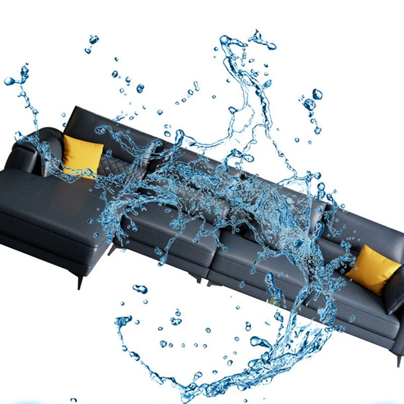 Faux sectionnel en section moderne résistant à 4 places sectionnelle