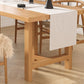 Modern 1/2/3/4/5 Pieces Dining Set Rectangle Pine Wood Dining Table for Dining Room