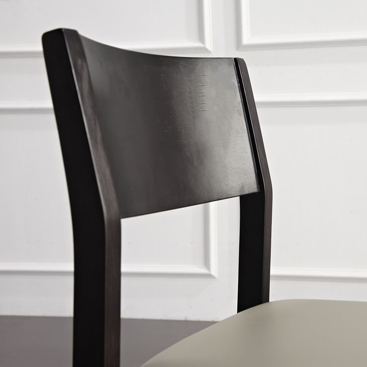 Contemporary Solid Wood Armless Dining Chairs Open Back Dining Side Chair Clearhalo ' kitchen&dining_furn' 'Dining Chairs' 'Dining Tables & Seating' 'dining_chair' 'furn' 'furn_dining_chair' 'Furniture' 'furniture_dining_chair' 'Kitchen & Dining Furniture' 'kitchen' 1200x1200_87529f74-764a-4373-8571-331130e9143d