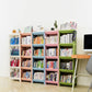 Contemporary Style Bookshelf Plastic Open Back Bookcase for Home Office Clearhalo 'Bookcases' 'furn' 'furn_bookcases' 'Furniture' 'furniture_bookcases' 'Office Furniture' 1200x1200_87567ba7-7e12-47be-a88c-0c3ec42c6137