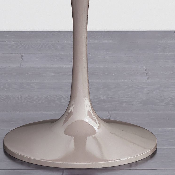 Glam Dinette Set para el hogar 1/2/3 PCS Juego de mesa de comedor blanca brillante