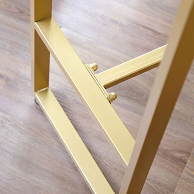 Stone Bar Dining Table Glam Rectangle Bar Table with Trestle for Milk Tea Shop Clearhalo 'Bar Furniture' 'Bar Tables' 'bar_tables' 'furn' 'furn_bar_tables' 'Furniture' 'furniture_bar_tables' 'Kitchen & Dining Furniture' 1200x1200_8758cae8-cbe3-43ee-b75e-b1115ac4f412
