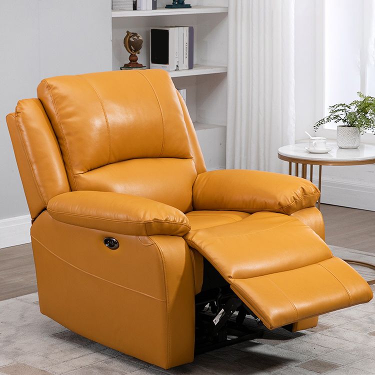 Solid Color Standard Recliner Modern Minimalist Home Single Recliner Clearhalo 'Chairs & Seating' 'furn' 'furn_recliners' 'Furniture' 'Living Room Furniture' 'Recliners' 1200x1200_875b13ad-bf4a-4e52-bec7-b9348657194d