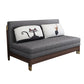 Cotton Blend Convertible Sofas Glam Sleeper Sofa with Storage
