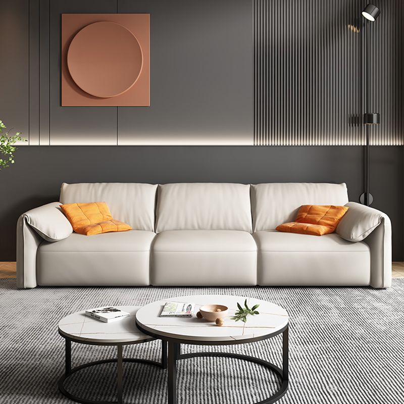 41.34" Wide Contemporary Futon Sofa Bed White Futon Solid Wood Sleeper Sofa Clearhalo 'furn' 'furn_futons' 'Furniture' 'Futons & Daybeds' 'Futons' 'Living Room Furniture' 1200x1200_875f0494-e7c1-4fb9-bf2e-66ad8dbd17e7