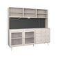 Artificial Wood Living Room Sideboard Gabinete Glam Credenza con cajones y almacenamiento