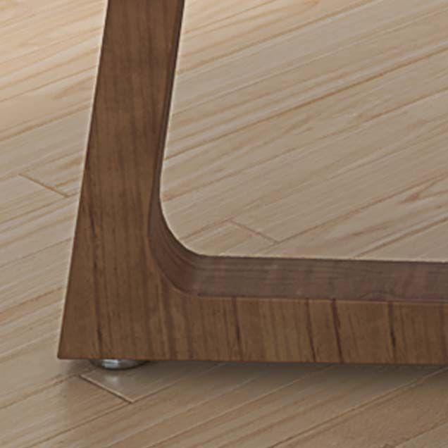 Tavolo da pranzo in legno in legno in legno tradizionale tavolo da rettangolo di lusso con base a slitta