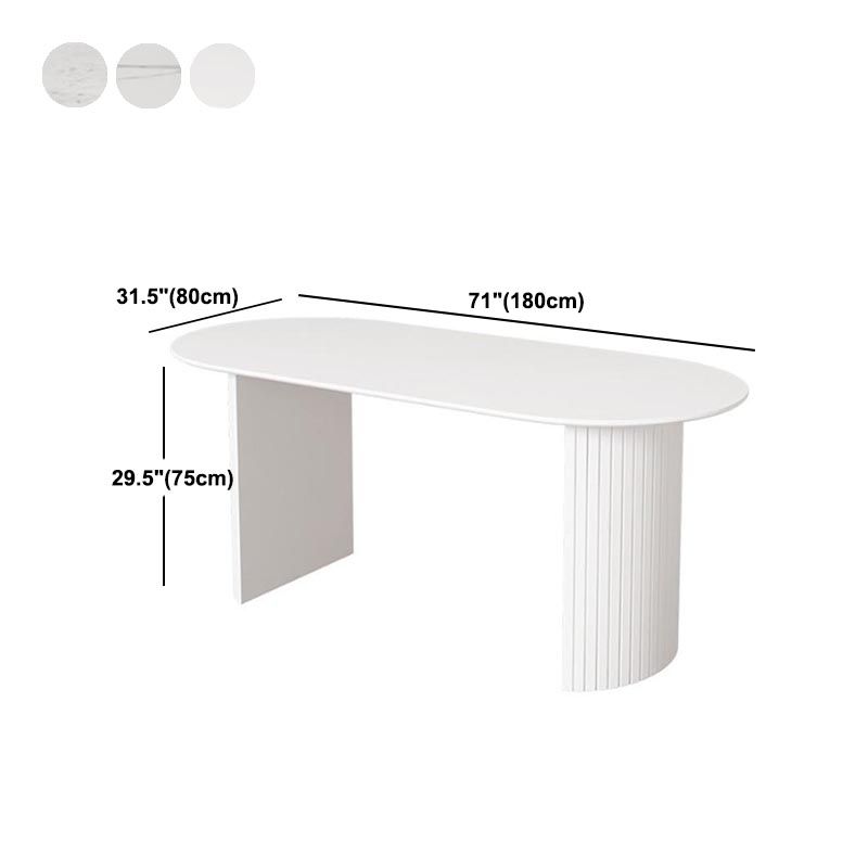 Modern Stone Top Dinette Table Metal Base Dining Table for Living Room Clearhalo 'Dining Tables & Seating' 'Dining Tables' 'dining_table' 'furn' 'furn_dining_table' 'Furniture' 'furniture_dining_table' 'Kitchen & Dining Furniture' 'kitchen' 'kitchen_dining_table' 1200x1200_87665a5a-ce7e-4e05-b37a-5fc5b487b0f5