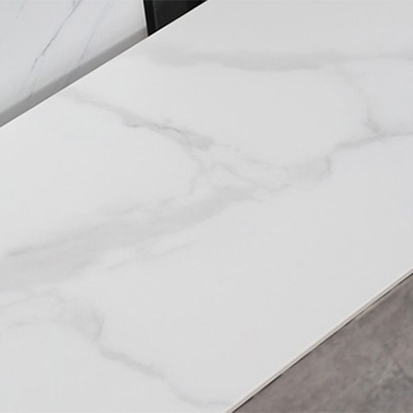 Tavolo da bar in pietra industriale di rettangolo con 4 gambe