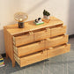Rectangular Wood Chest Modern Style 5/6/7 - Drawer Accent Chest Clearhalo 'Cabinets & Chests' 'cabinets_chests' 'furn' 'furn_cabinets_chests' 'Furniture' 'Living Room Furniture' 1200x1200_876d28ae-afc4-4e6f-83d8-4faea341ee11