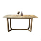 Gray Stone Top Dining Table Contemporary Dining Table with Sled Base Clearhalo ' dining_table' 'Dining Tables & Seating' 'Dining Tables' 'furn' 'furn_dining_table' 'Furniture' 'furniture_dining_table' 'Kitchen & Dining Furniture' 'kitchen&dining_furn' 'kitchen' 'kitchen_dining_table' 1200x1200_8770434d-3915-4c66-be2b-4b944edc1351