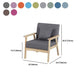 Linen Chair 25.1" L X24.4"W X28.3"H Removable Cushions Chair for Living Room Clearhalo 'Accent Chairs' 'accent_chairs' 'Chairs & Seating' 'furn' 'furn_accent_chairs' 'Furniture' 'Living Room Furniture' 1200x1200_87716aeb-dd17-4050-a897-83c50368d11e