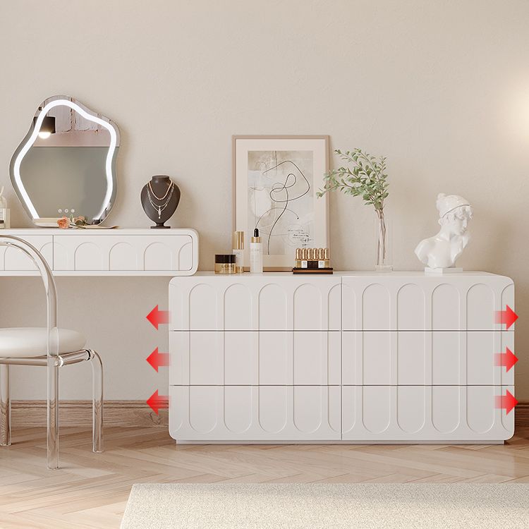 Scrivania per vanity per trucco a specchio illuminato in tavolo da toeletta per vanità in legno per camera da letto