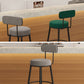 Industrial Backrest Counter Stool Iron Cafe Bar Stool with Pedal and Velvet Cushion Clearhalo 'Bar Furniture' 'Bar Stools' 'bar_stools' 'furn' 'furn_bar_stools' 'Furniture' 'furniture_bar_stools' 'Kitchen & Dining Furniture' 1200x1200_877a0c3f-1a8f-4e53-bb74-12899192bbe9