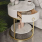Classic Glam Accent Table Nightstand Stone Nightstand with Drawer Clearhalo 'Bedroom Furniture' 'furn' 'furn_night_stand' 'Furniture' 'night_stand' 'Nightstands' 1200x1200_877b6514-822b-424a-b80e-b60273bf0313