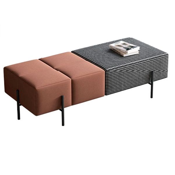 15.7" Wide Upholstered Seating Bench Modern Entryway and Bedroom Bench with Cushioned Clearhalo 'Benches' 'Chairs & Seating' 'furn' 'furn_benches' 'Furniture' 'Living Room Furniture' 1200x1200_877ca554-7a7c-49a7-8b7a-ad3e8c89f7a6