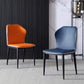 Contemporary Style Wingback Parsons Side Chairs Leather Dining Chairs (Set of 2) Clearhalo ' kitchen&dining_furn' 'Dining Chairs' 'Dining Tables & Seating' 'dining_chair' 'furn' 'furn_dining_chair' 'Furniture' 'furniture_dining_chair' 'Kitchen & Dining Furniture' 'kitchen' 1200x1200_877cbfbf-e1be-4b1f-bc3b-0118fe14793d