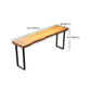 Industrial Rectangle Pub Table Set 1/2/5 Pieces Wooden Bar Table with Backless Stools Clearhalo 'Bar Furniture' 'furn' 'furn_home_bar_bar_sets' 'Furniture' 'Home Bars & Bar Sets' 'home_bar_bar_sets' 'Kitchen & Dining Furniture' 1200x1200_877d0c45-9804-48f2-a4e2-98fe86d7179a