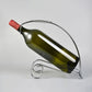 Metal Countertop Wine Glass Rack Modern Brass Wine Bottle Holder