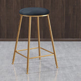 Nordic Design Stackable Backless Barstools for Home Upholstered Bar Stools with Metal Legs Clearhalo 'Bar Furniture' 'Bar Stools' 'bar_stools' 'furn' 'furn_bar_stools' 'Furniture' 'furniture_bar_stools' 'Kitchen & Dining Furniture' 1200x1200_8782ddc4-bc2d-4e63-8351-295f7fd534df
