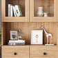 Solid Wood Bookcase Contemporary Style Bookshelf for Home Office Study Room Clearhalo 'Bookcases' 'furn' 'furn_bookcases' 'Furniture' 'Office Furniture' 1200x1200_8783087f-52f1-4b07-9dfc-765a53818ce7