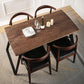 Natural and Black Dining Table Set 1/2/3/5/7 Pieces Rectangle Industrial Dinette Set Clearhalo 'Dining Room Sets' 'Dining Tables & Seating' 'dining_room_set' 'furn' 'furn_dining_room_set' 'Furniture' 'Kitchen & Dining Furniture' 1200x1200_8784bc29-3606-4007-9dc2-4f36cd8bda3b