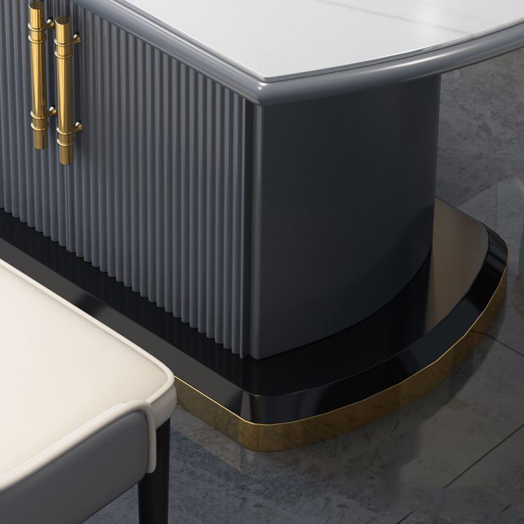 Round Traditional Luxury Dining Table Sintered Stone Table with Pedestal Base Clearhalo ' dining_table' 'Dining Tables & Seating' 'Dining Tables' 'furn' 'furn_dining_table' 'Furniture' 'furniture_dining_table' 'Kitchen & Dining Furniture' 'kitchen&dining_furn' 'kitchen' 'kitchen_dining_table' 1200x1200_878960b6-d3e1-469c-a1c5-2763ac4f01ce