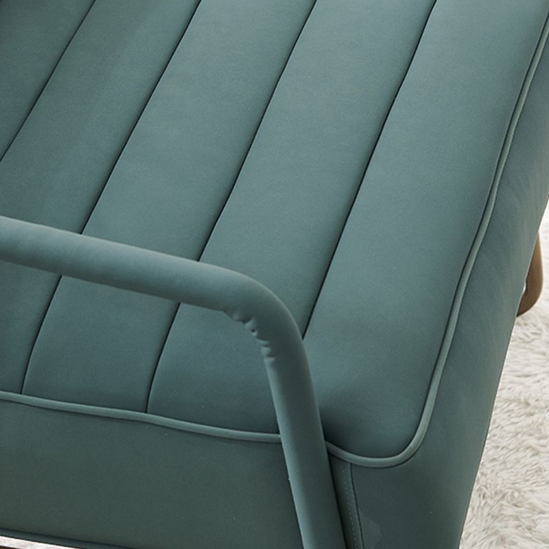 Arms Included Lounge Chair Living Room Chair with Gold Tone Legs Clearhalo 'Accent Chairs' 'accent_chairs' 'Chairs & Seating' 'furn' 'furn_accent_chairs' 'Furniture' 'Living Room Furniture' 1200x1200_878a6282-389e-4069-b47d-eed594a017ad