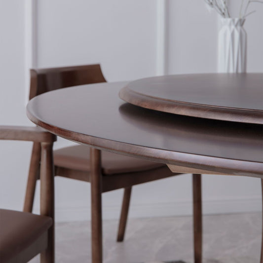 Round Traditional Standard Wood Dining Room Set of Rectangle Shape for Kitchen Table Set Clearhalo 'Dining Room Sets' 'Dining Tables & Seating' 'dining_room_set' 'furn' 'furn_dining_room_set' 'Furniture' 'furniture_dining_room_set' 'Kitchen & Dining Furniture' 'kitchen&dining_furn' 'kitchen' 1200x1200_878eec7a-3aaf-4e5a-891a-d13fa2205a40