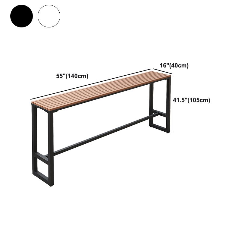 Outdoor 42-inch Height Bar Table Industrial Style Wood Bar Table Clearhalo 'Bar Furniture' 'Bar Tables' 'bar_tables' 'furn' 'furn_bar_tables' 'Furniture' 'furniture_bar_tables' 'Kitchen & Dining Furniture' 1200x1200_87913a0f-10b4-4281-9d8d-2167ec3e3232
