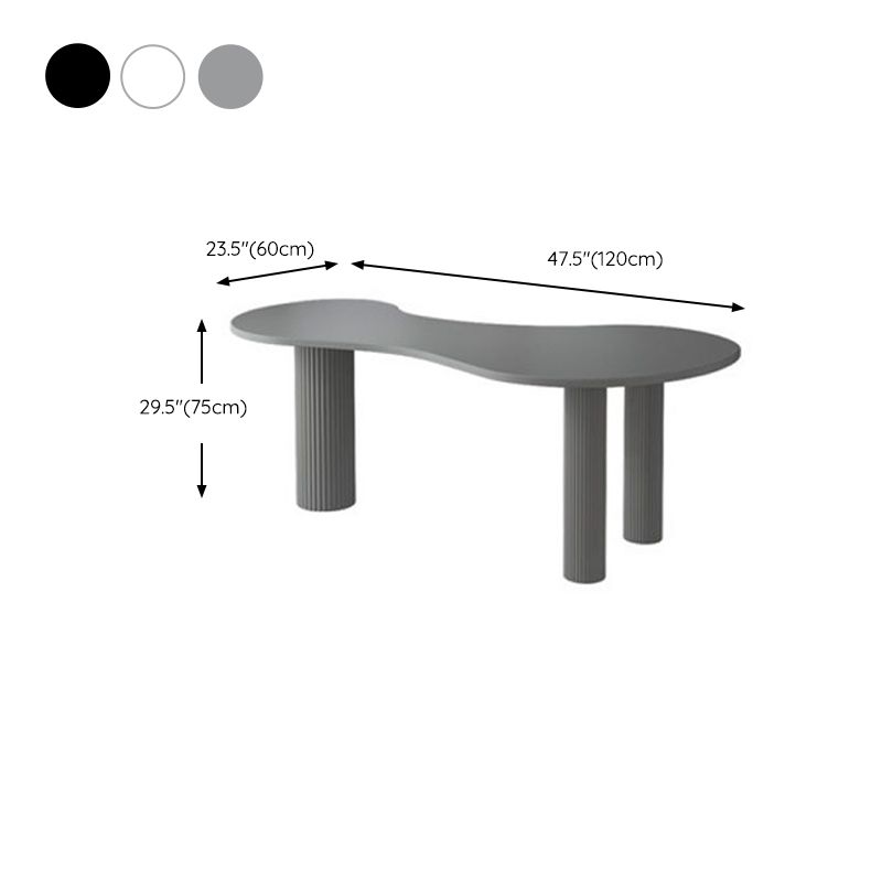 Eigentijdse schrijfbureau Home Pine Wood Office Desk met benen