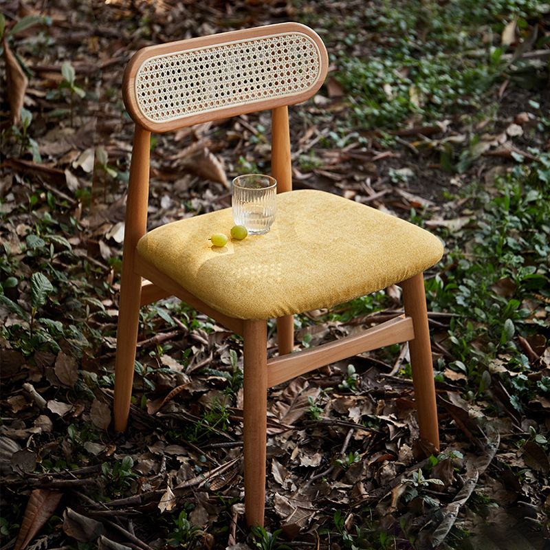 Solid Wood Dining Chairs Modern Style Open Back Home Dining Chairs Clearhalo 'Dining Chairs' 'Dining Tables & Seating' 'dining_chair' 'furn' 'furn_dining_chair' 'Furniture' 'Kitchen & Dining Furniture' 1200x1200_8798395f-a26c-4f05-9777-1f96cfbb167a