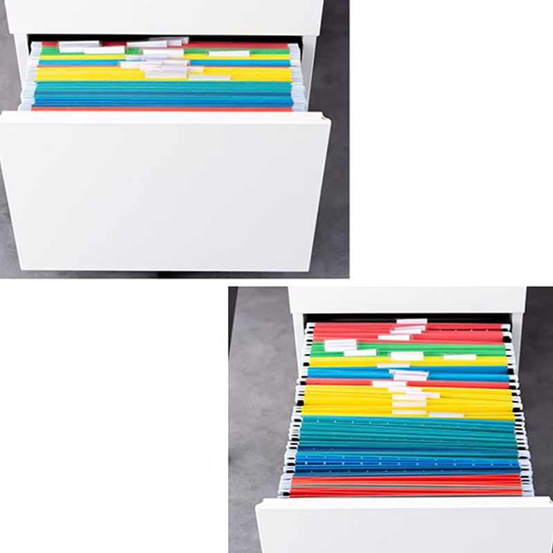 Archivo de archivos modernos Cajones de almacenamiento Archivo de metal de almacenamiento con castores para la oficina en casa