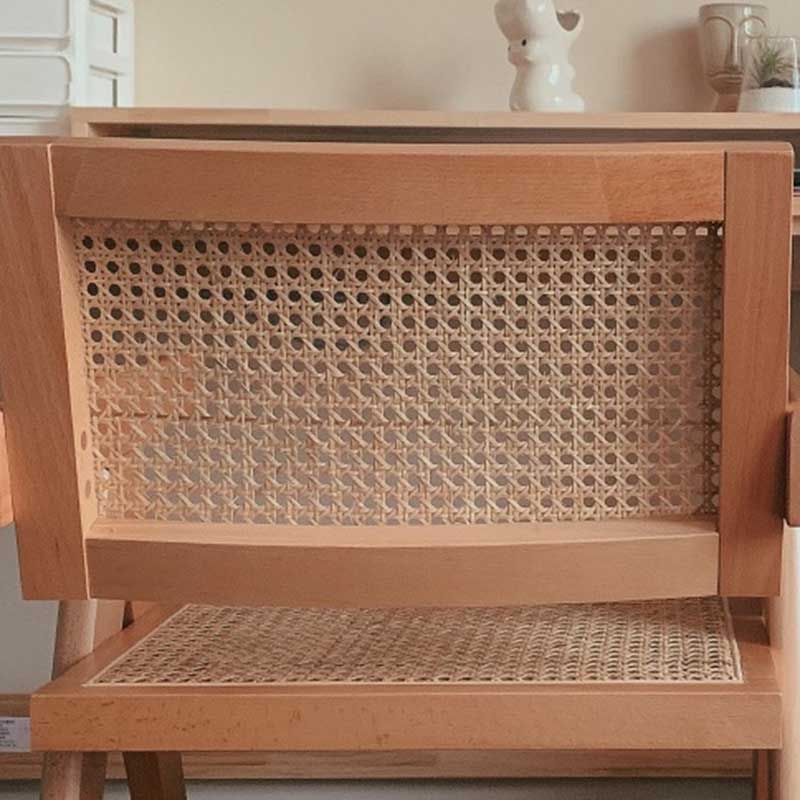 Contemporary Open Back Solid Wood Dining Arm Chair Kitchen Dining Arm Chair Clearhalo ' kitchen&dining_furn' 'Dining Chairs' 'Dining Tables & Seating' 'dining_chair' 'furn' 'furn_dining_chair' 'Furniture' 'furniture_dining_chair' 'Kitchen & Dining Furniture' 'kitchen' 1200x1200_879d6f88-4b59-41c6-b0a6-7175be8fb65e