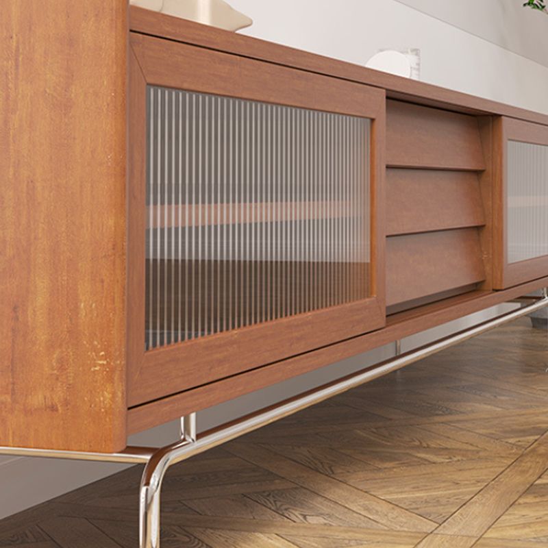 Scandinavian TV Stand Console Solid Wood TV Console for Living Room Clearhalo 'furn' 'furn_tv_stands_entertainment_centers' 'Furniture' 'Living Room Furniture' 'TV Stands & Entertainment Centers' 'TV Stands & Media Storage Furniture' 'tv_stands_entertainment_centers' 1200x1200_879e32de-facf-4110-833d-30477c244d5b