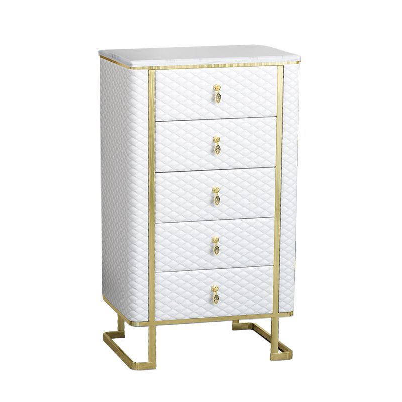 Cassetto in legno sideboard glam buffet server mobile per soggiorno