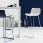 Nordic Bar-stool Plastic Counter Bar Stool for Kitchen Bar with Metal Legs Clearhalo 'Bar Furniture' 'Bar Stools' 'bar_stools' 'furn' 'furn_bar_stools' 'Furniture' 'furniture_bar_stools' 'Kitchen & Dining Furniture' 1200x1200_87a05bff-9425-4f85-97a6-8a3cb57f64f6