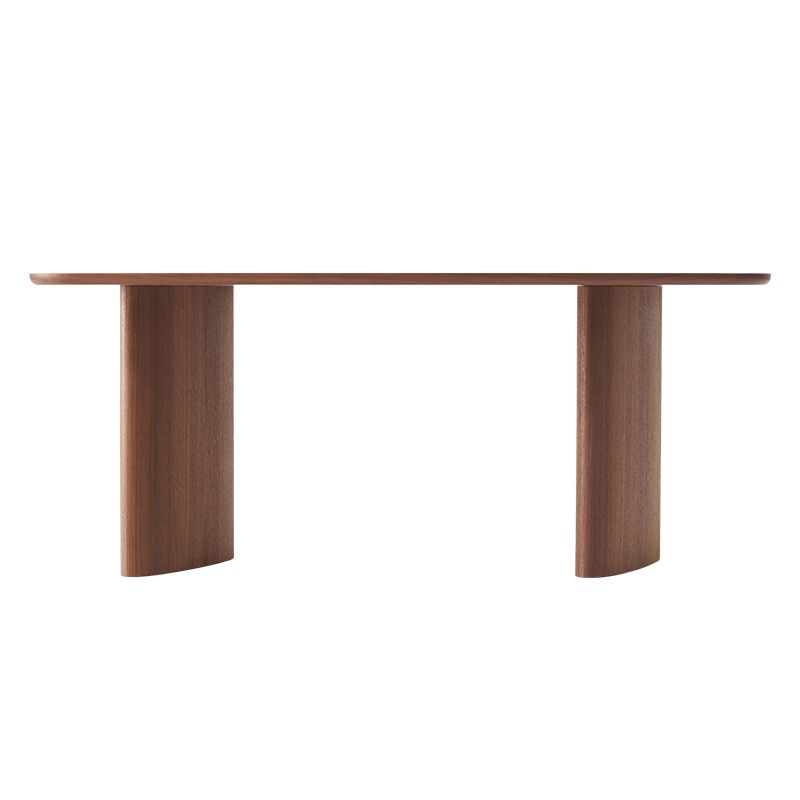 Solid Wood Curved Work Table Home Office Modern Writing Desk Clearhalo 'furn' 'furn_office_desk' 'Furniture' 'furniture_office_desk' 'Office Desks' 'Office Furniture' 'office_desk' 1200x1200_87a3e456-b8e7-43dd-bc46-4bb6bf689861