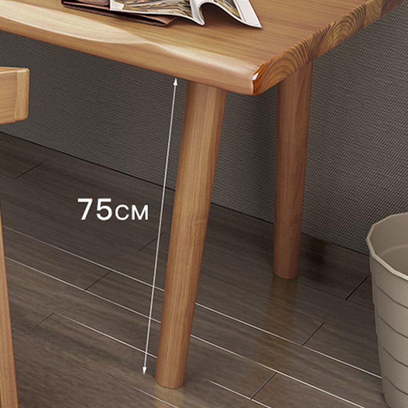 Modern Style Parsons Escribir escritorio de escritorio de madera sólida para el hogar para el hogar